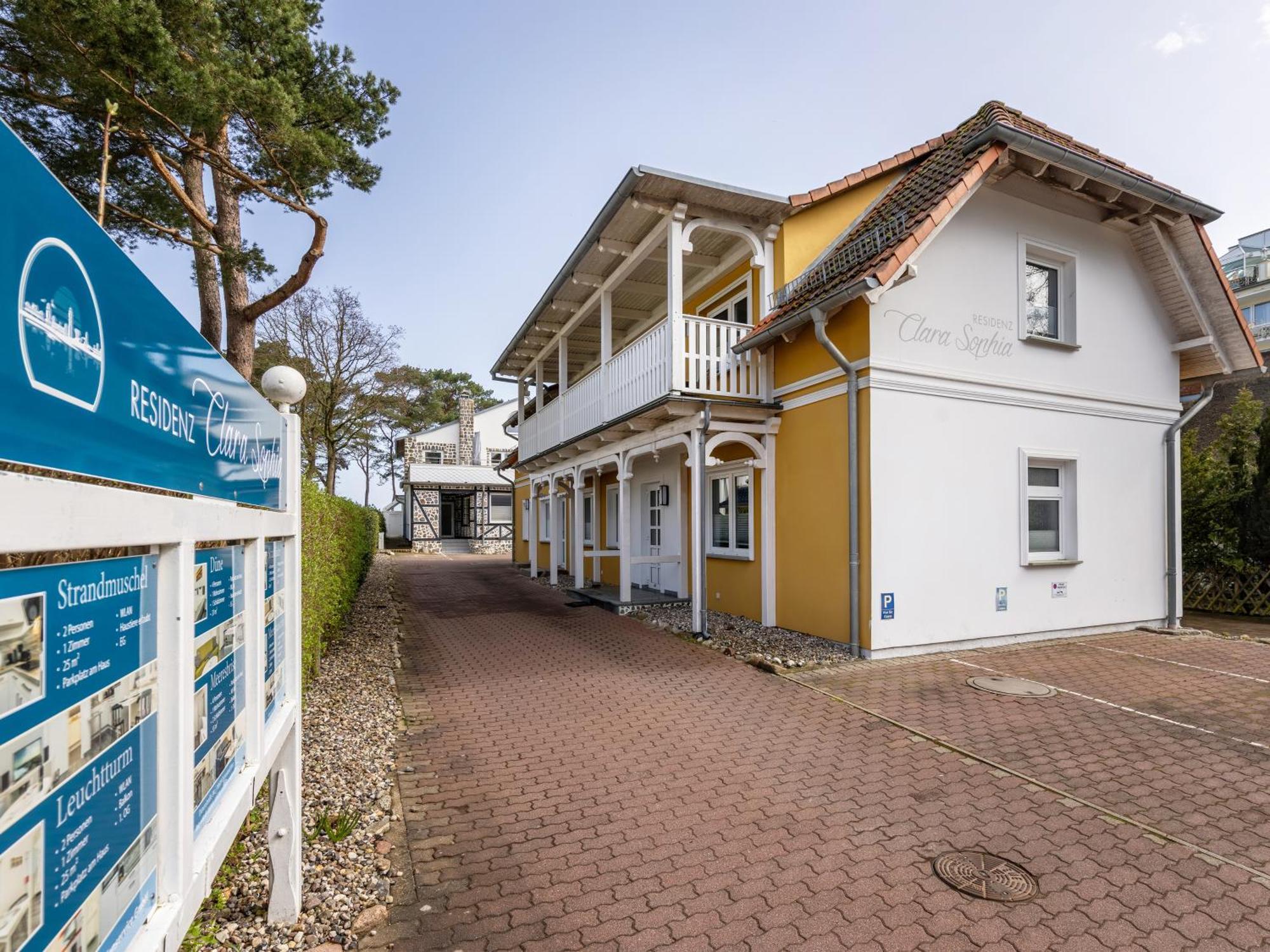 Strandmuschel In Der Residenz Clara Sophia * Binz